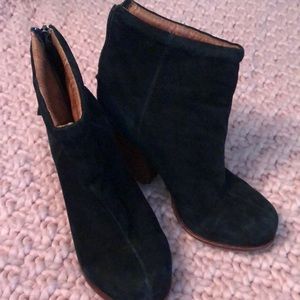 Jeffery Campbell round toe boots